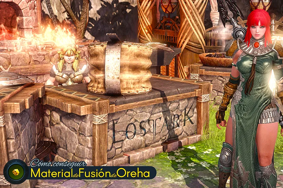 ¿Cómo conseguir material de fusión de Oreha simple en Lost Ark?