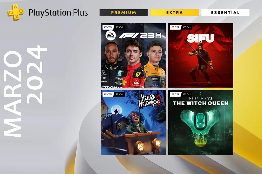 Ya disponible lo nuevo de PlayStation Plus en Marzo de 2024