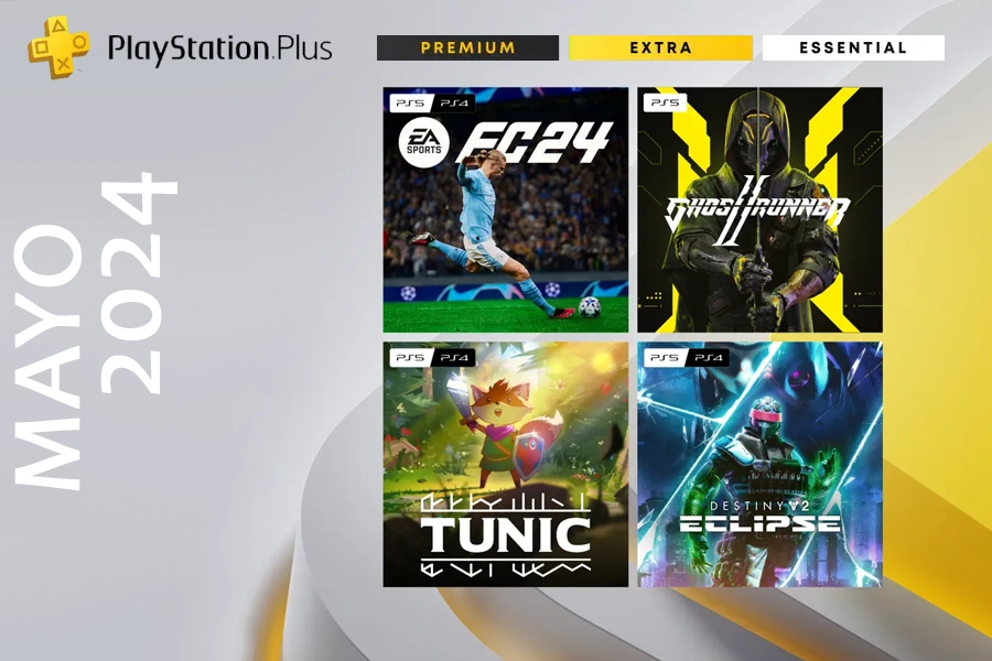 Ya disponible lo nuevo de PlayStation Plus en Mayo de 2024